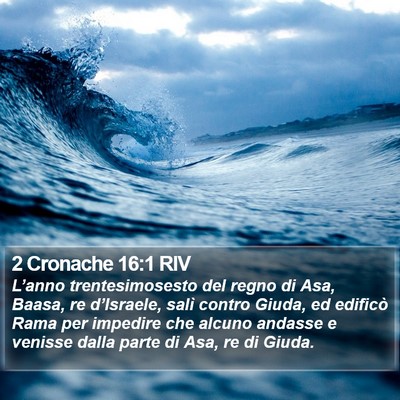 2 Cronache 16:1 RIV Bible Verse Image