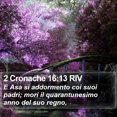 2 Cronache 16:13 RIV Bible Verse Image