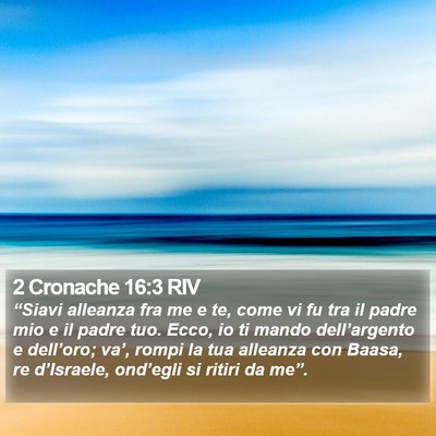 2 Cronache 16:3 RIV Bible Verse Image