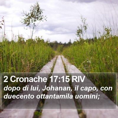 2 Cronache 17:15 RIV Bible Verse Image