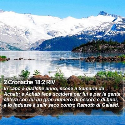 2 Cronache 18:2 RIV Bible Verse Image