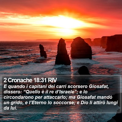 2 Cronache 18:31 RIV Bible Verse Image