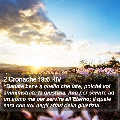 2 Cronache 19:6 RIV Bible Verse Image