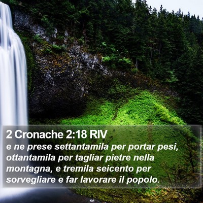 2 Cronache 2:18 RIV Bible Verse Image