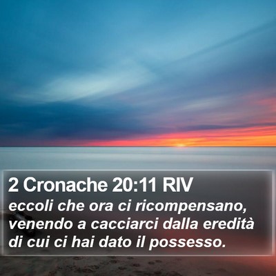 2 Cronache 20:11 RIV Bible Verse Image