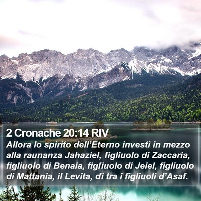 2 Cronache 20:14 RIV Bible Verse Image