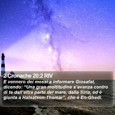 2 Cronache 20:2 RIV Bible Verse Image
