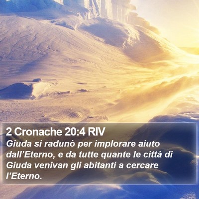 2 Cronache 20:4 RIV Bible Verse Image