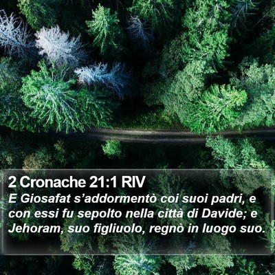 2 Cronache 21:1 RIV Bible Verse Image