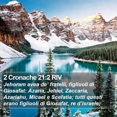 2 Cronache 21:2 RIV Bible Verse Image