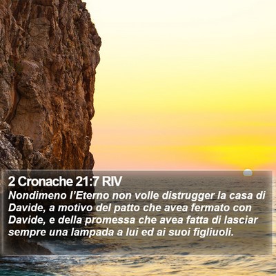 2 Cronache 21:7 RIV Bible Verse Image
