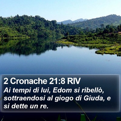 2 Cronache 21:8 RIV Bible Verse Image