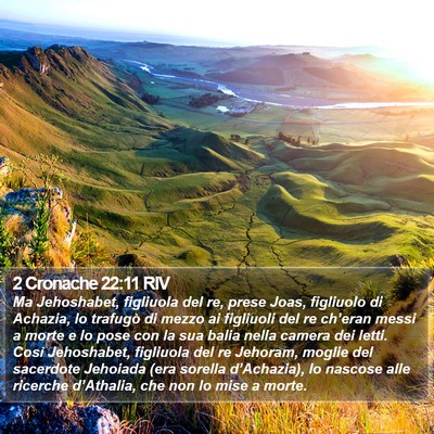 2 Cronache 22:11 RIV Bible Verse Image