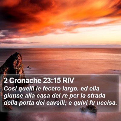 2 Cronache 23:15 RIV Bible Verse Image