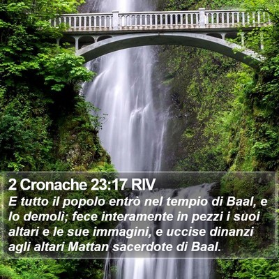 2 Cronache 23:17 RIV Bible Verse Image