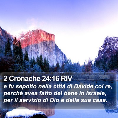 2 Cronache 24:16 RIV Bible Verse Image