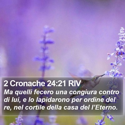 2 Cronache 24:21 RIV Bible Verse Image