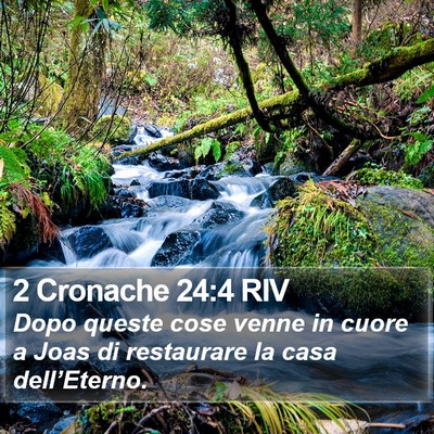 2 Cronache 24:4 RIV Bible Verse Image