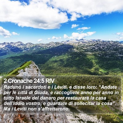 2 Cronache 24:5 RIV Bible Verse Image