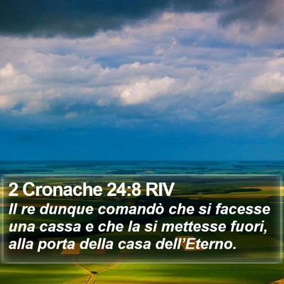 2 Cronache 24:8 RIV Bible Verse Image