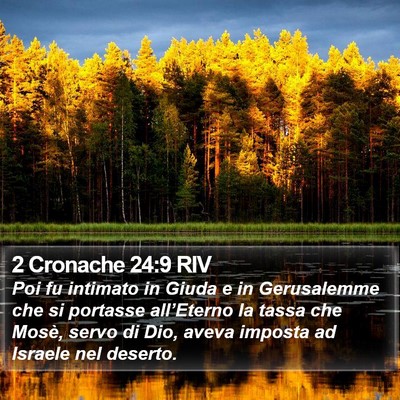 2 Cronache 24:9 RIV Bible Verse Image