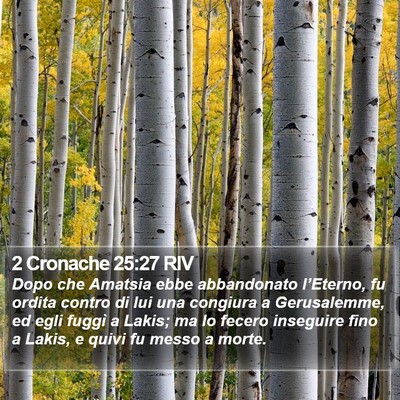 2 Cronache 25:27 RIV Bible Verse Image