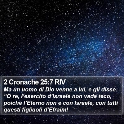 2 Cronache 25:7 RIV Bible Verse Image