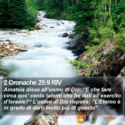 2 Cronache 25:9 RIV Bible Verse Image