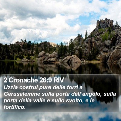 2 Cronache 26:9 RIV Bible Verse Image