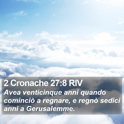 2 Cronache 27:8 RIV Bible Verse Image
