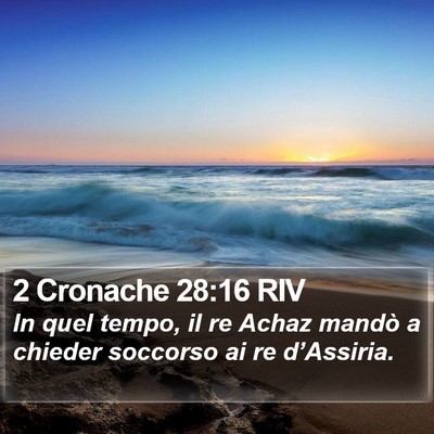 2 Cronache 28:16 RIV Bible Verse Image