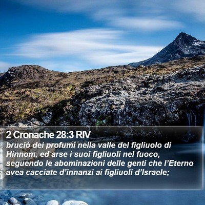 2 Cronache 28:3 RIV Bible Verse Image