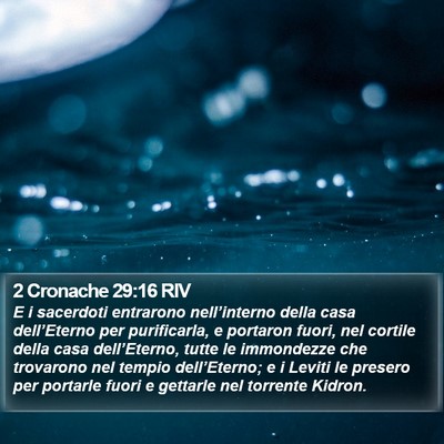 2 Cronache 29:16 RIV Bible Verse Image