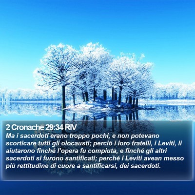 2 Cronache 29:34 RIV Bible Verse Image