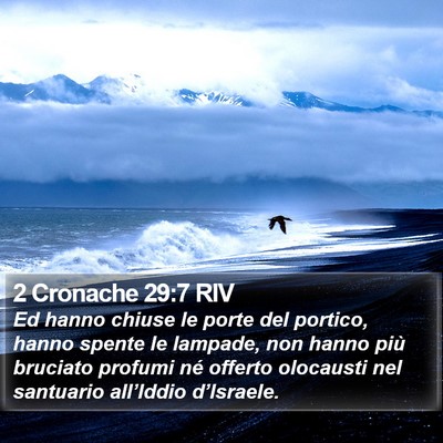 2 Cronache 29:7 RIV Bible Verse Image