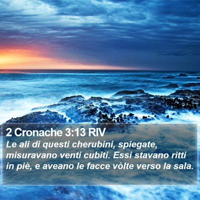 2 Cronache 3:13 RIV Bible Verse Image