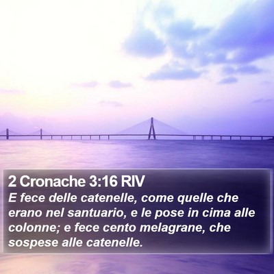 2 Cronache 3:16 RIV Bible Verse Image