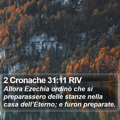 2 Cronache 31:11 RIV Bible Verse Image