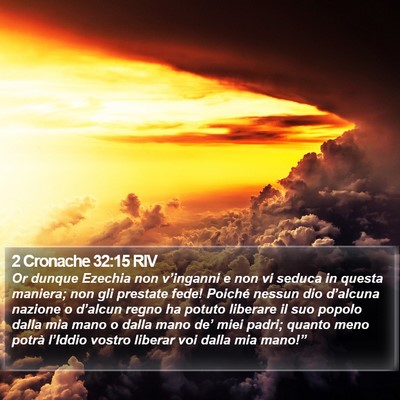 2 Cronache 32:15 RIV Bible Verse Image