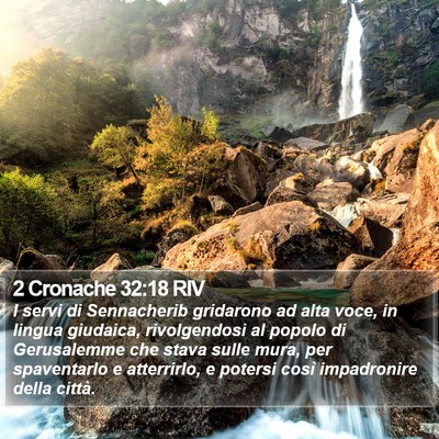 2 Cronache 32:18 RIV Bible Verse Image
