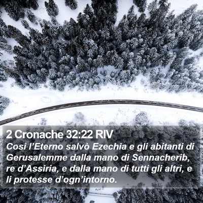 2 Cronache 32:22 RIV Bible Verse Image