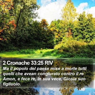 2 Cronache 33:25 RIV Bible Verse Image