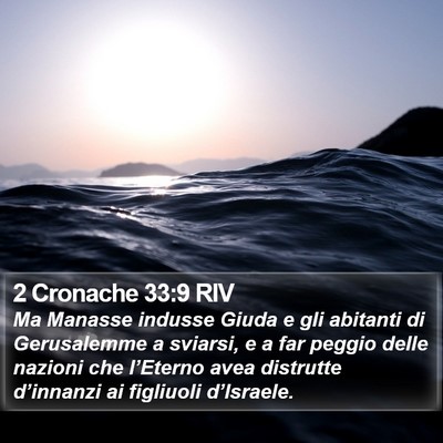 2 Cronache 33:9 RIV Bible Verse Image