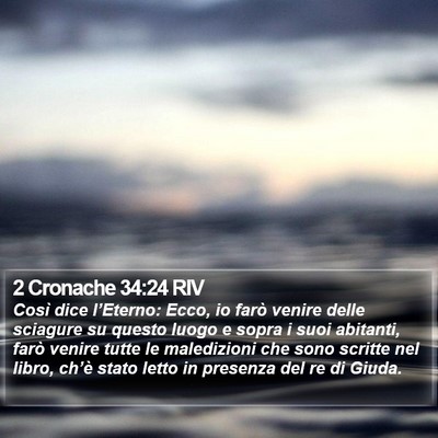 2 Cronache 34:24 RIV Bible Verse Image