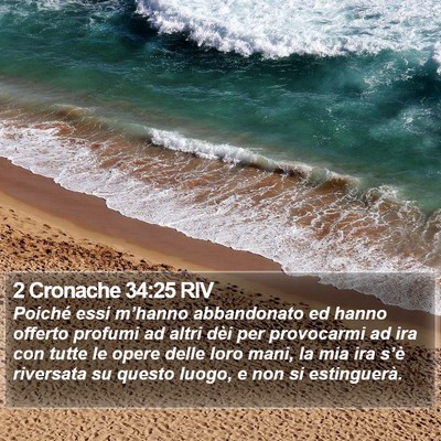 2 Cronache 34:25 RIV Bible Verse Image