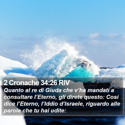 2 Cronache 34:26 RIV Bible Verse Image