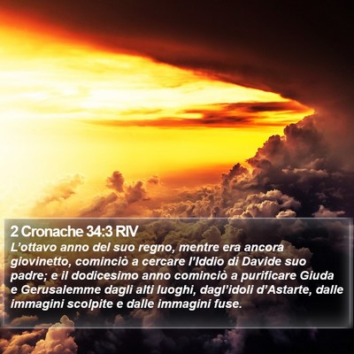 2 Cronache 34:3 RIV Bible Verse Image