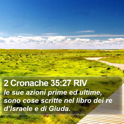 2 Cronache 35:27 RIV Bible Verse Image