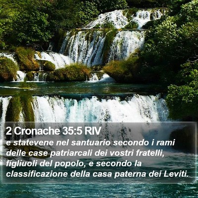2 Cronache 35:5 RIV Bible Verse Image