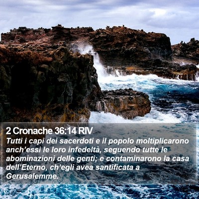 2 Cronache 36:14 RIV Bible Verse Image